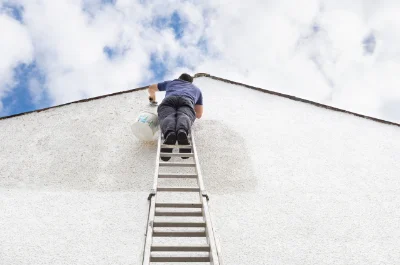 Peinture extérieure à Grand-Auverné — façades et ravalement